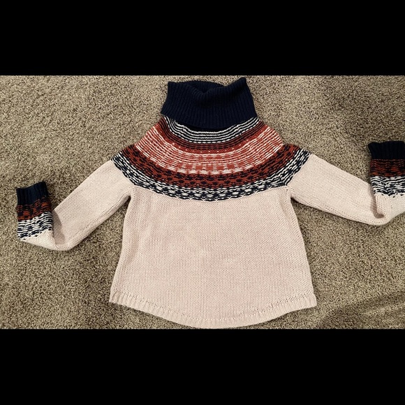 Madewell Brookdale Fair Isle Turtleneck Sweater - Picture 4 of 4